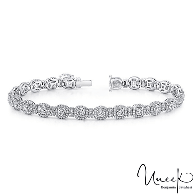 18K White Gold Diamond Bracelet