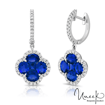 18K White Gold Earrings