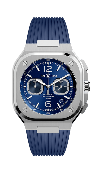 BR 05 CHRONO BLUE STEEL