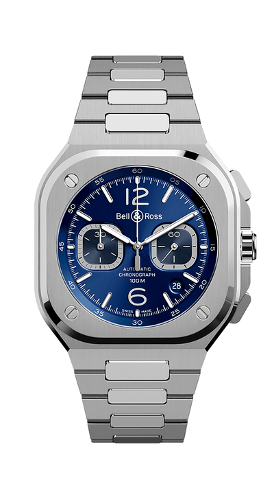 BR 05 CHRONO BLUE STEEL